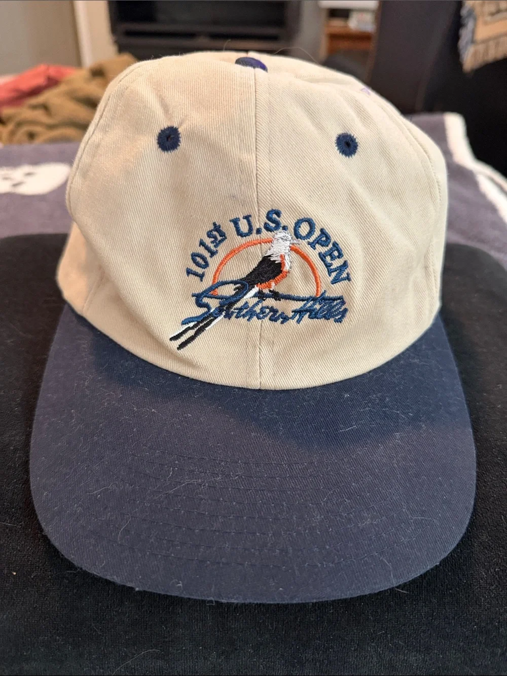 Vintage 101st U.S. Open Golf Southern Hills OK USGA member hat ball cap